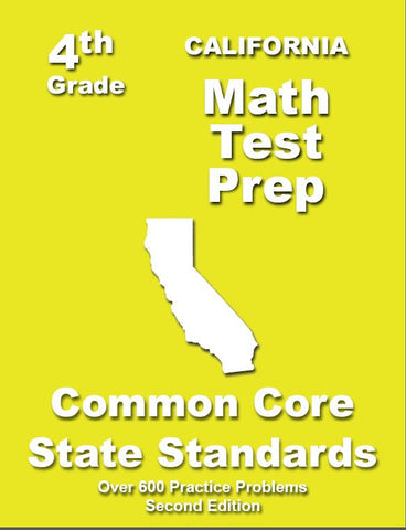 4th Grade California Common Core Math - TeachersTreasures.com