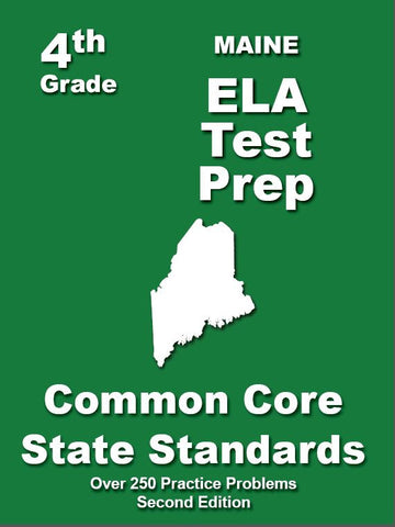 4th Grade Maine Common Core ELA - TeachersTreasures.com