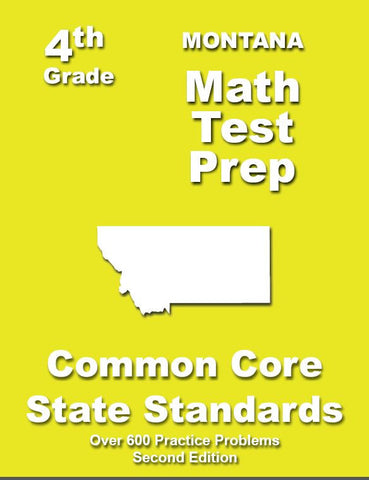 4th Grade Montana Common Core Math - TeachersTreasures.com
