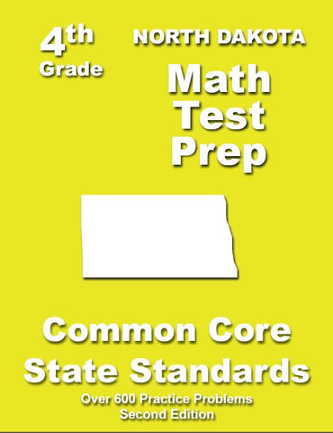 4th Grade North Dakota Common Core Math - TeachersTreasures.com
