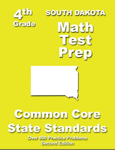 4th Grade South Dakota Common Core Math - TeachersTreasures.com