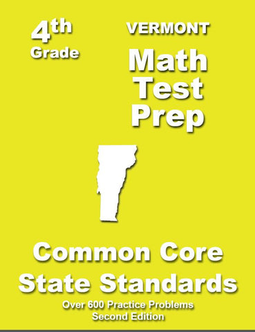 4th Grade Vermont Common Core Math - TeachersTreasures.com