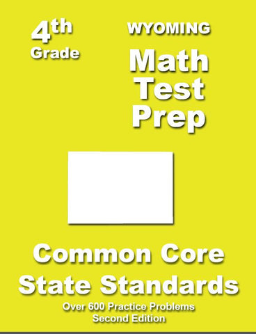 4th Grade Wyoming Common Core Math - TeachersTreasures.com