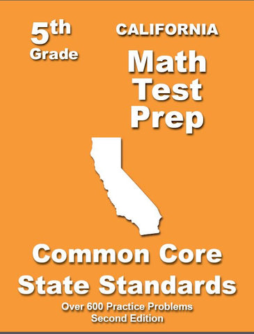 5th Grade California Common Core Math - TeachersTreasures.com
