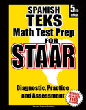 5th Grade STAAR Math Test Prep Spanish Version - TeachersTreasures.com