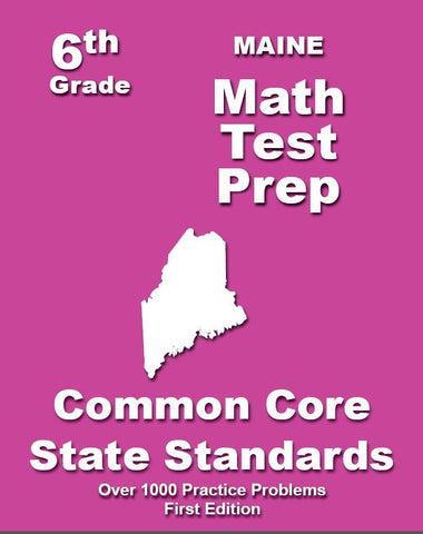 6th Grade Maine Common Core Math - TeachersTreasures.com