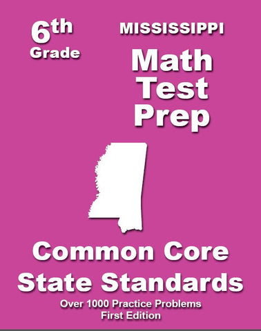 6th Grade Mississippi Common Core Math - TeachersTreasures.com