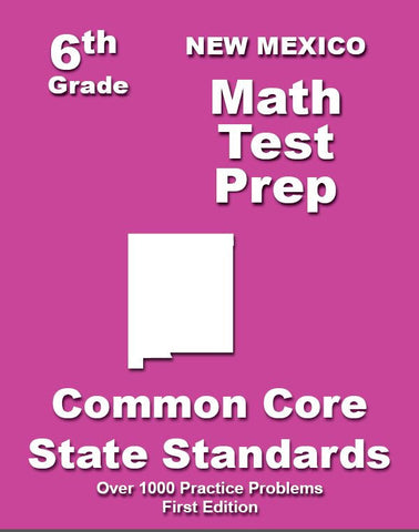 6th Grade New Mexico Common Core Math - TeachersTreasures.com