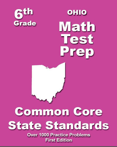 6th Grade Ohio Common Core Math - TeachersTreasures.com