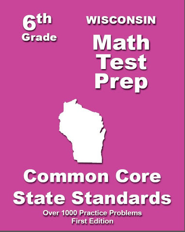 6th Grade Wisconsin Common Core Math - TeachersTreasures.com
