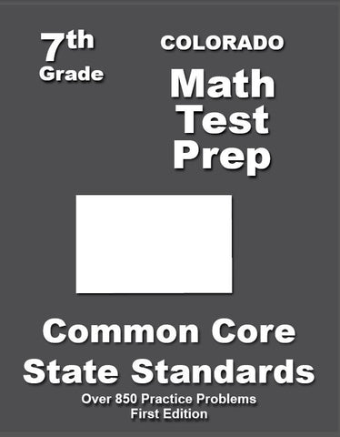 7th Grade Colorado Common Core Math - TeachersTreasures.com