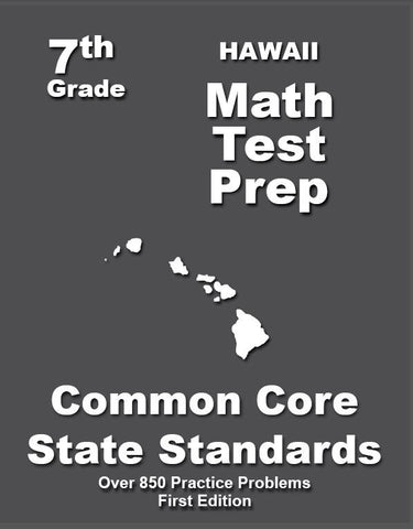 7th Grade Hawaii Common Core Math - TeachersTreasures.com