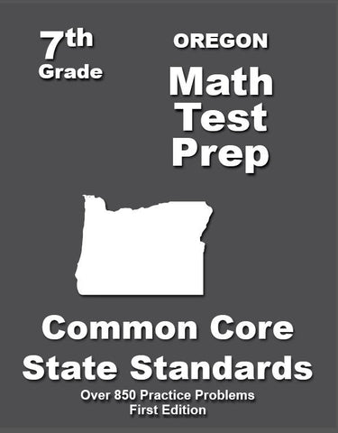 7th Grade Oregon Common Core Math - TeachersTreasures.com