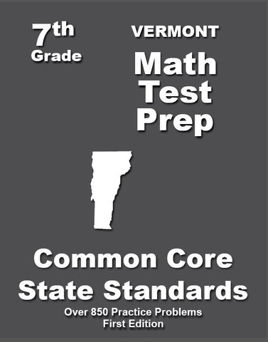 7th Grade Vermont Common Core Math - TeachersTreasures.com