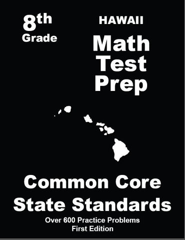 8th Grade Hawaii Common Core Math - TeachersTreasures.com