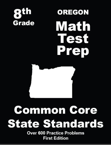 8th Grade Oregon Common Core Math - TeachersTreasures.com
