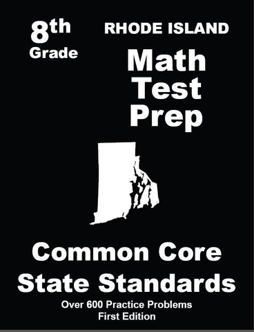8th Grade Rhode Island Common Core Math - TeachersTreasures.com