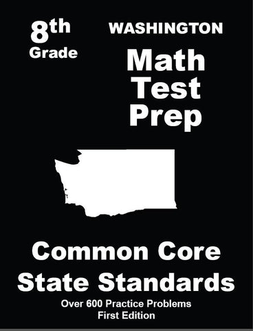 8th Grade Washington Common Core Math - TeachersTreasures.com
